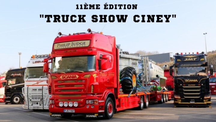 11ème édition de l’expo « Truck Show Ciney » en Belgique